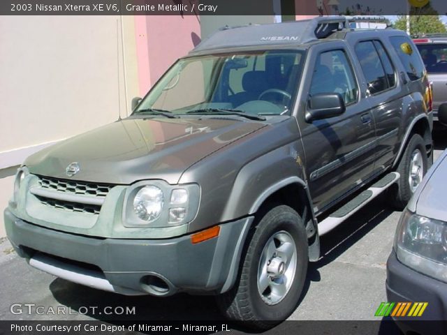 2003 Nissan Xterra XE V6 in Granite Metallic