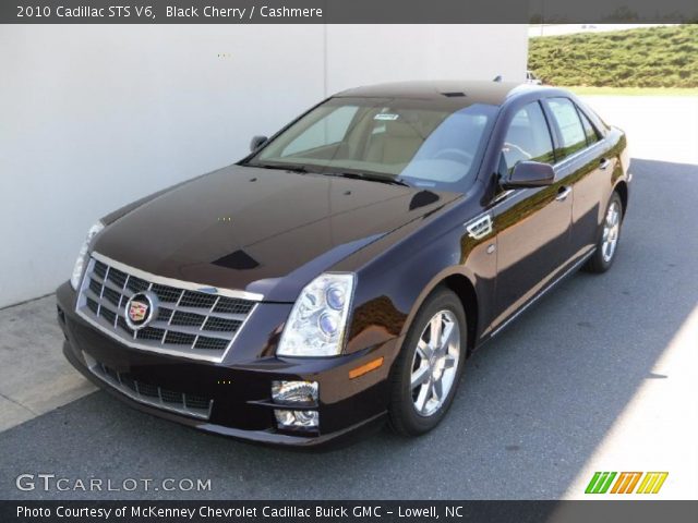 2010 Cadillac STS V6 in Black Cherry