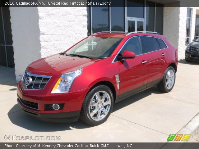 2010 Cadillac SRX V6 in Crystal Red Tintcoat