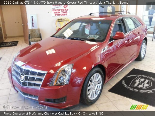 2010 Cadillac CTS 4 3.0 AWD Sport Wagon in Crystal Red Tintcoat