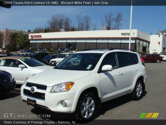 2009 Toyota RAV4 Limited V6 4WD in Blizzard White Pearl