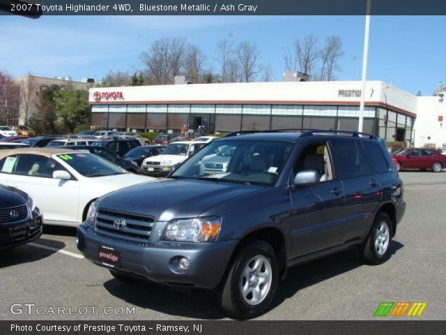 2007 Toyota Highlander 4WD in Bluestone Metallic
