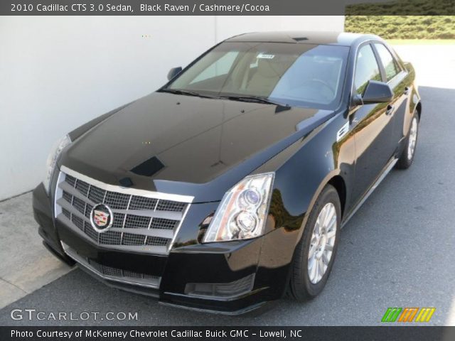 2010 Cadillac CTS 3.0 Sedan in Black Raven