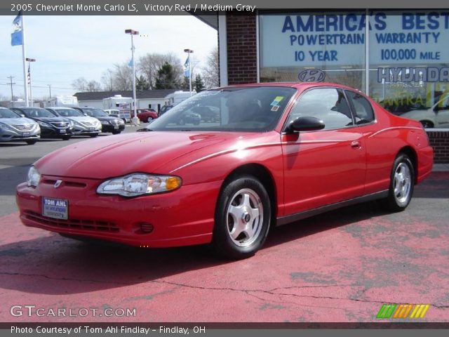 2005 Chevrolet Monte Carlo LS in Victory Red