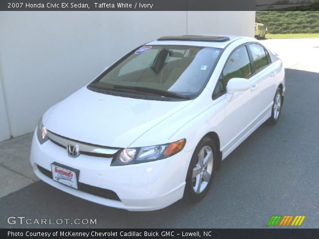 2007 Honda Civic EX Sedan in Taffeta White