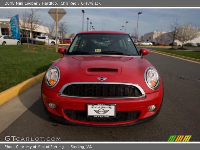 2008 Mini Cooper S Hardtop in Chili Red
