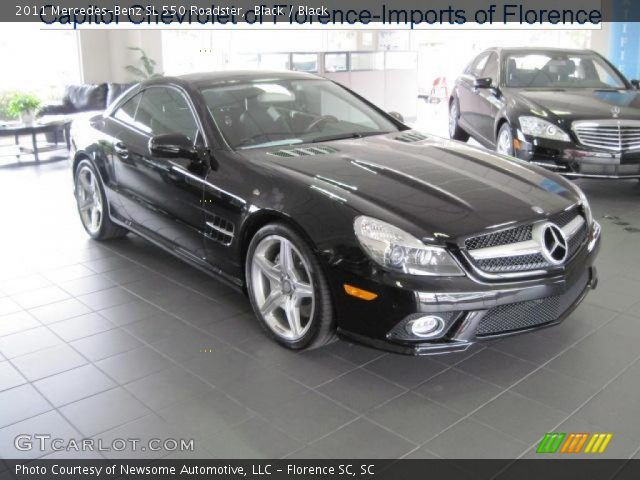 2011 Mercedes-Benz SL 550 Roadster in Black