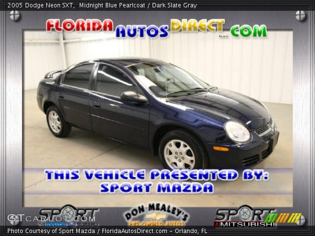 2005 Dodge Neon SXT in Midnight Blue Pearlcoat