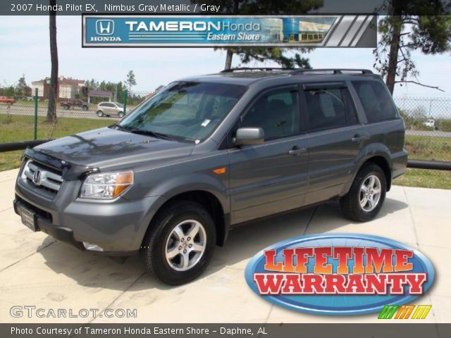 2007 Honda Pilot EX in Nimbus Gray Metallic