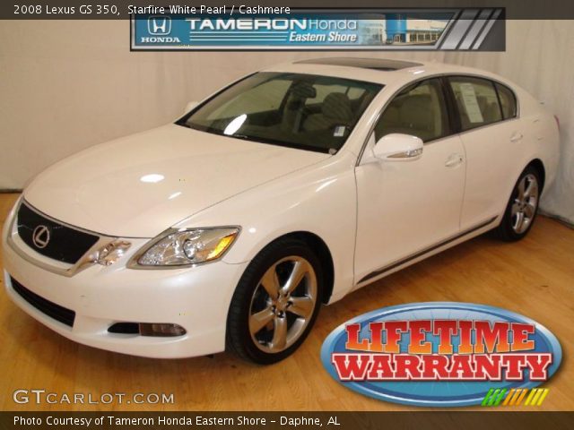 2008 Lexus GS 350 in Starfire White Pearl