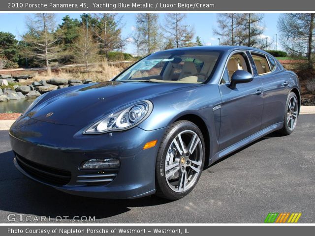 2010 Porsche Panamera 4S in Yachting Blue Metallic