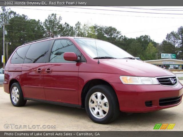 2002 Honda Odyssey EX in Red Rock Pearl