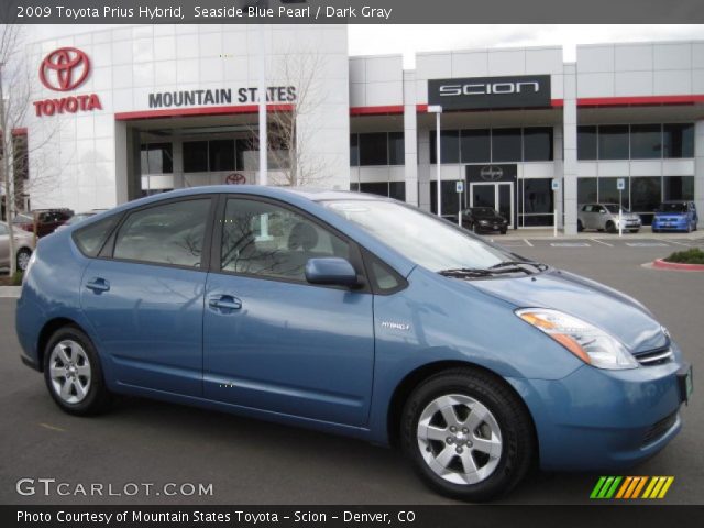 2009 Toyota Prius Hybrid in Seaside Blue Pearl