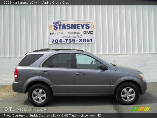 2006 Kia Sorento LX 4x4 in Alpine Gray