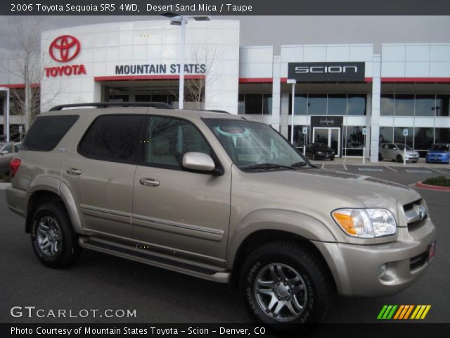 2006 Toyota Sequoia SR5 4WD in Desert Sand Mica
