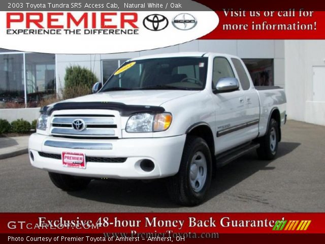 2003 Toyota Tundra SR5 Access Cab in Natural White