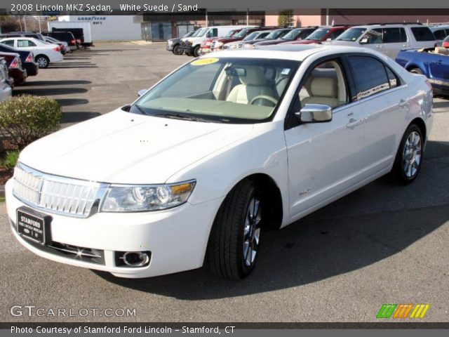 2008 Lincoln MKZ Sedan in White Suede