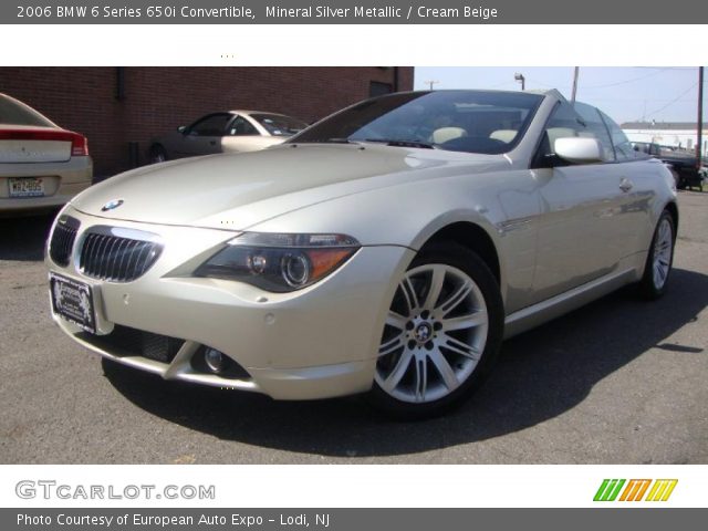 Bmw 650i convertible mineral silver #1