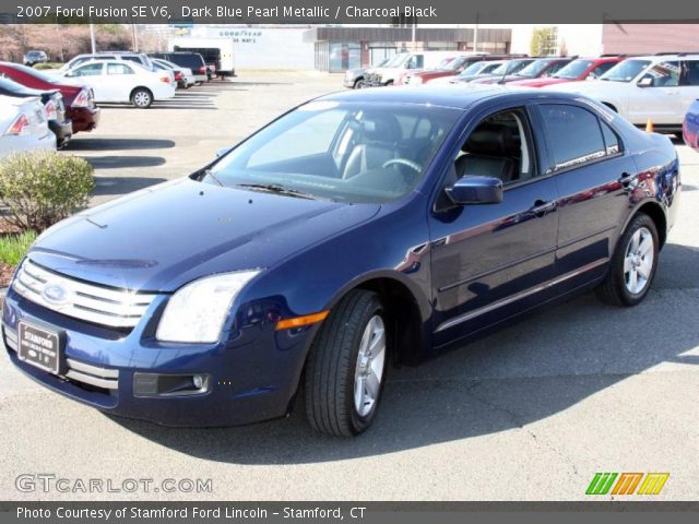 2007 Ford Fusion SE V6 in Dark Blue Pearl Metallic