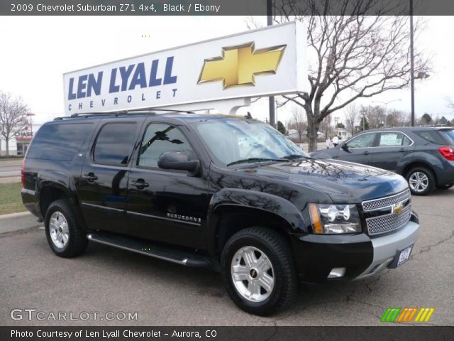 2009 Chevrolet Suburban Z71 4x4 in Black