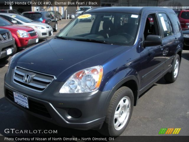 2005 Honda CR-V LX 4WD in Eternal Blue Pearl