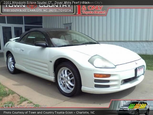2001 Mitsubishi Eclipse Spyder GT in Dover White Pearl