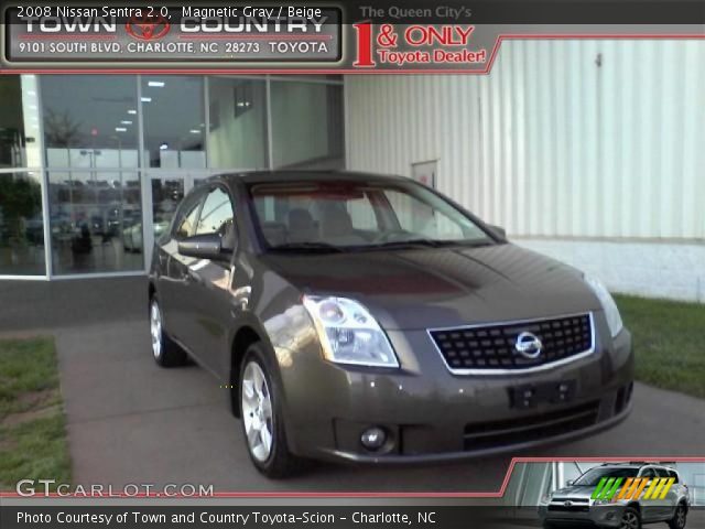2008 Nissan Sentra 2.0 in Magnetic Gray