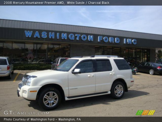2008 Mercury Mountaineer Premier AWD in White Suede
