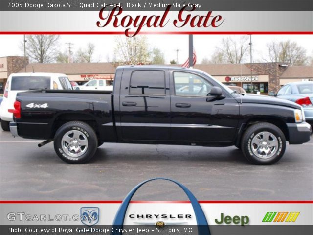 2005 Dodge Dakota SLT Quad Cab 4x4 in Black