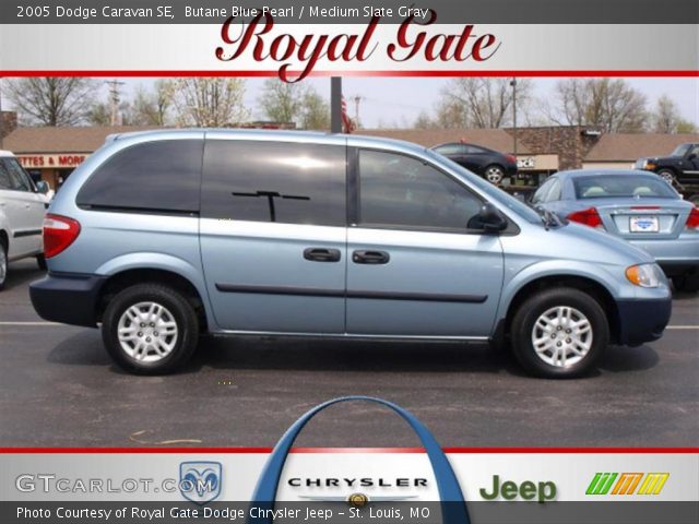 2005 Dodge Caravan SE in Butane Blue Pearl