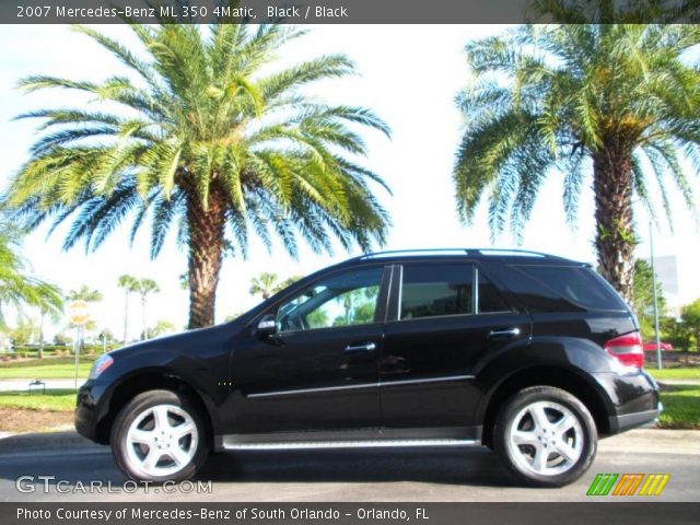 2007 Mercedes-Benz ML 350 4Matic in Black