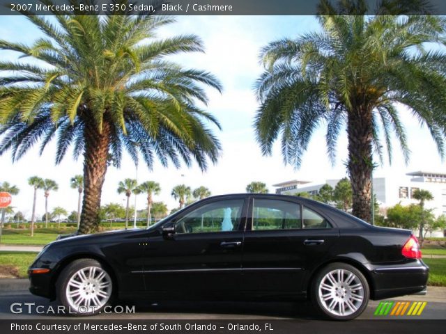 2007 Mercedes-Benz E 350 Sedan in Black