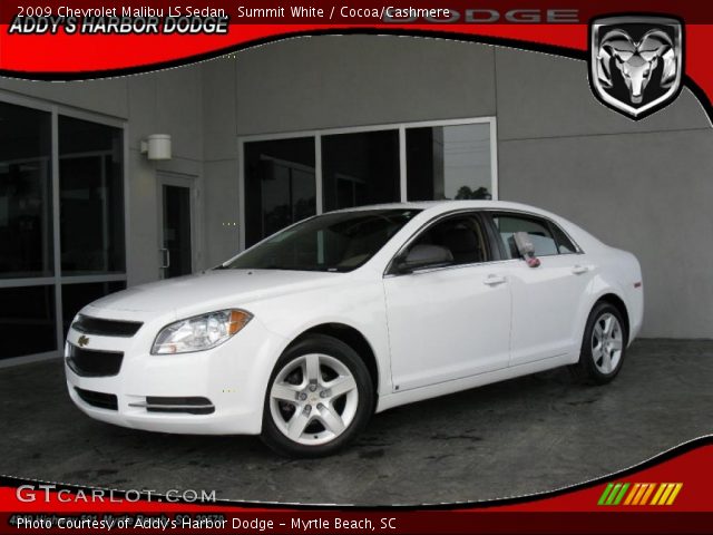 2009 Chevrolet Malibu LS Sedan in Summit White