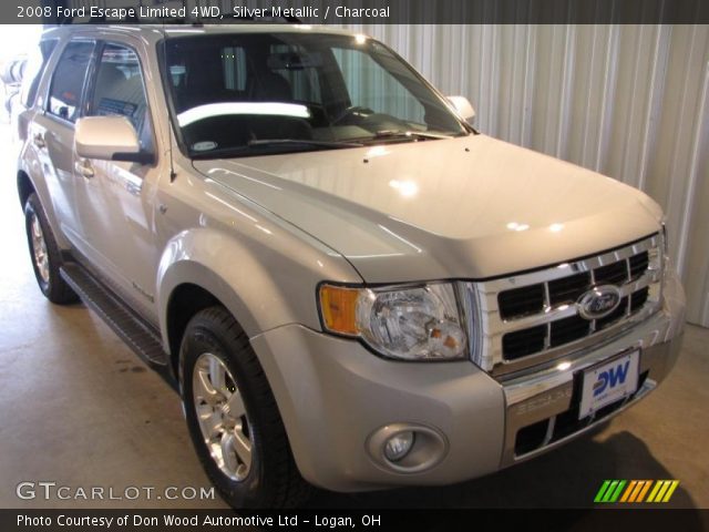 2008 Ford Escape Limited 4WD in Silver Metallic