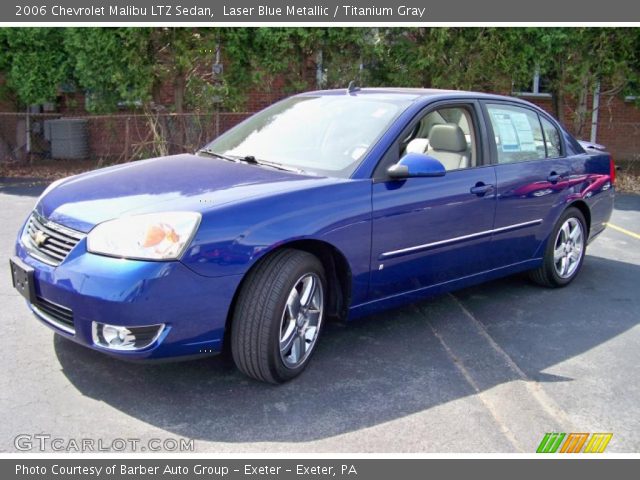 2006 Chevrolet Malibu LTZ Sedan in Laser Blue Metallic