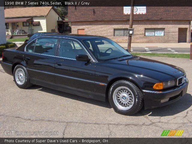 1998 BMW 7 Series 740iL Sedan in Black II