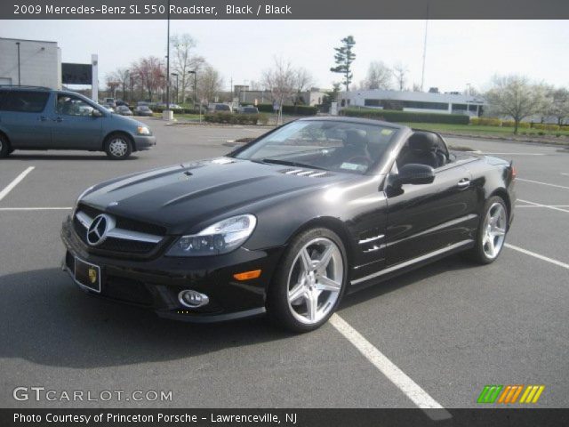2009 Mercedes-Benz SL 550 Roadster in Black