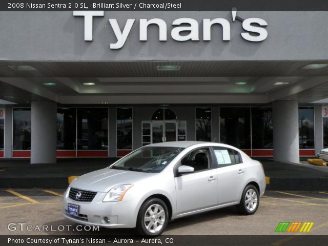 2008 Nissan Sentra 2.0 SL in Brilliant Silver