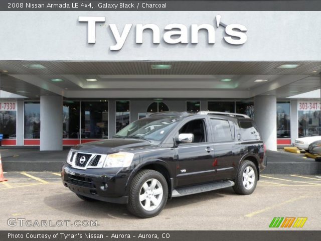 2008 Nissan Armada LE 4x4 in Galaxy Black