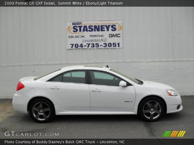 2009 Pontiac G6 GXP Sedan in Summit White