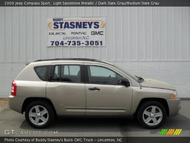 2009 Jeep Compass Sport in Light Sandstone Metallic