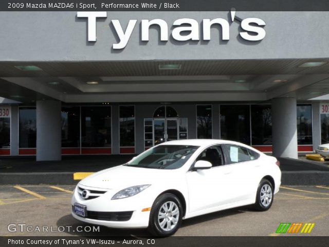 Mazda 6 2009 White. Performance White 2009 Mazda MAZDA6 i Sport with Black interior 2009 Mazda MAZDA6 i Sport in Performance White