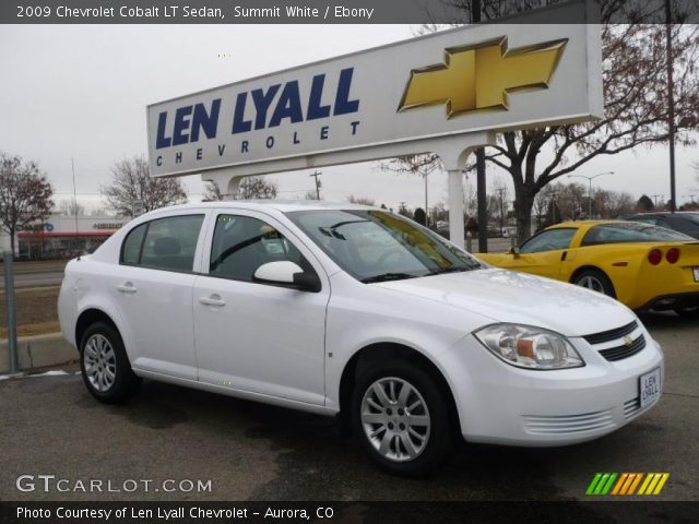2009 Chevrolet Cobalt LT Sedan in Summit White