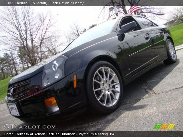 2007 Cadillac CTS Sedan in Black Raven