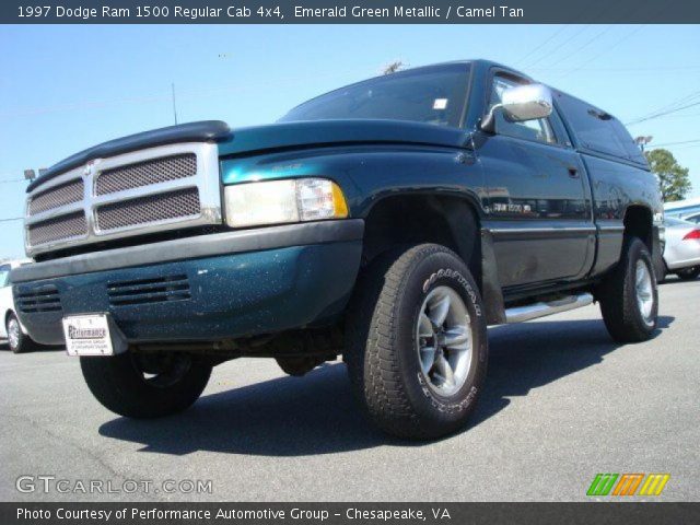 1997 Dodge Ram 1500 Regular Cab 4x4 in Emerald Green Metallic