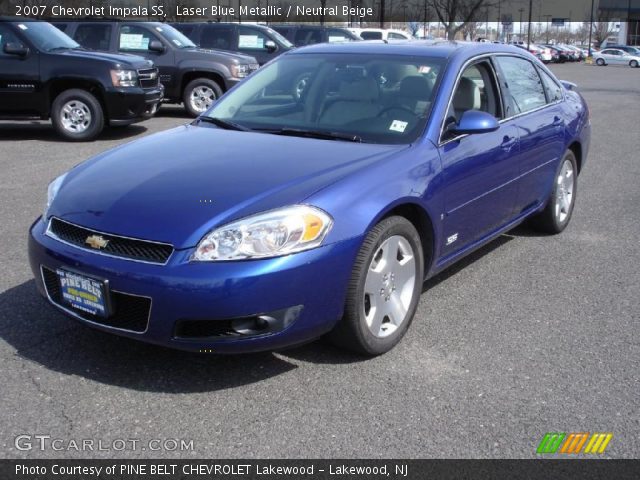 2007 Chevrolet Impala SS in Laser Blue Metallic