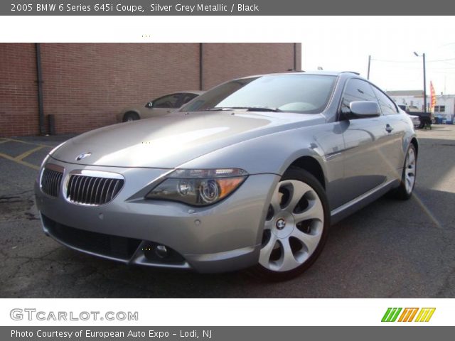 2005 BMW 6 Series 645i Coupe in Silver Grey Metallic