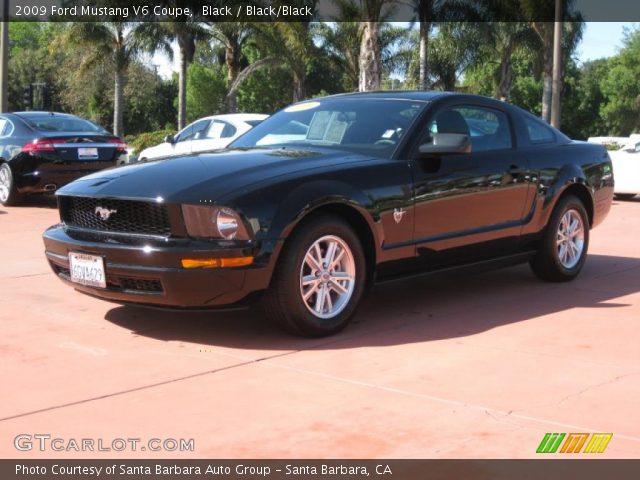 2009 Ford Mustang V6 Coupe in Black