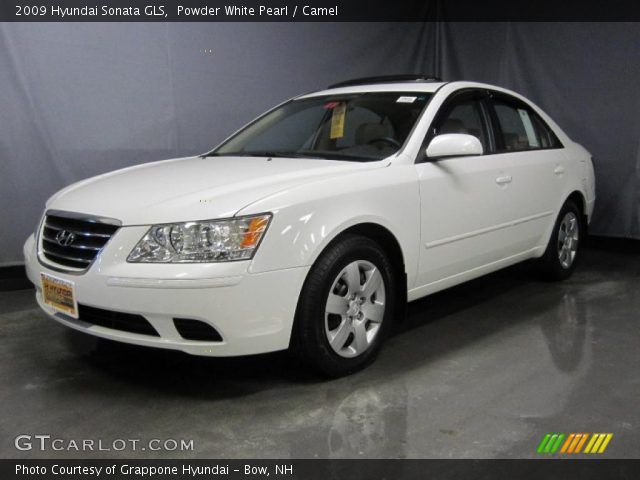 2009 Hyundai Sonata GLS in Powder White Pearl