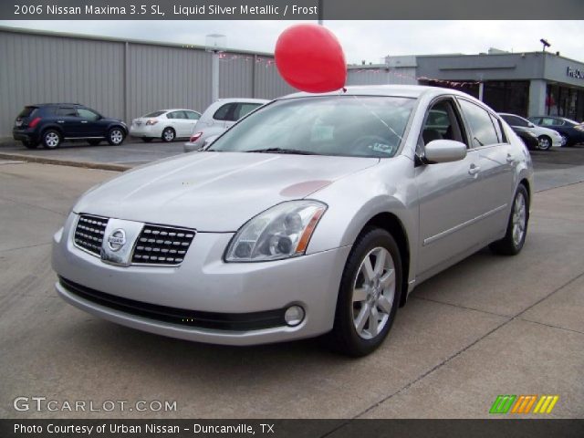 2006 Nissan Maxima 3.5 SL in Liquid Silver Metallic